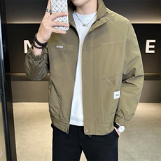 JK407-P80男士外套春秋季2025新款休闲青年夹克衫男装立领上衣，男装夹克，星座507A（原星座306B-2）