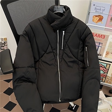 复古飞行员夹克衫男冬季美式宽松拉链设计感棒球服外套MF355-P89，男装夹克，星座412-3