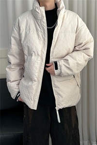 现货冬季立领棉服男加厚保暖潮牌棉衣外套A351-AM2645-P125图片