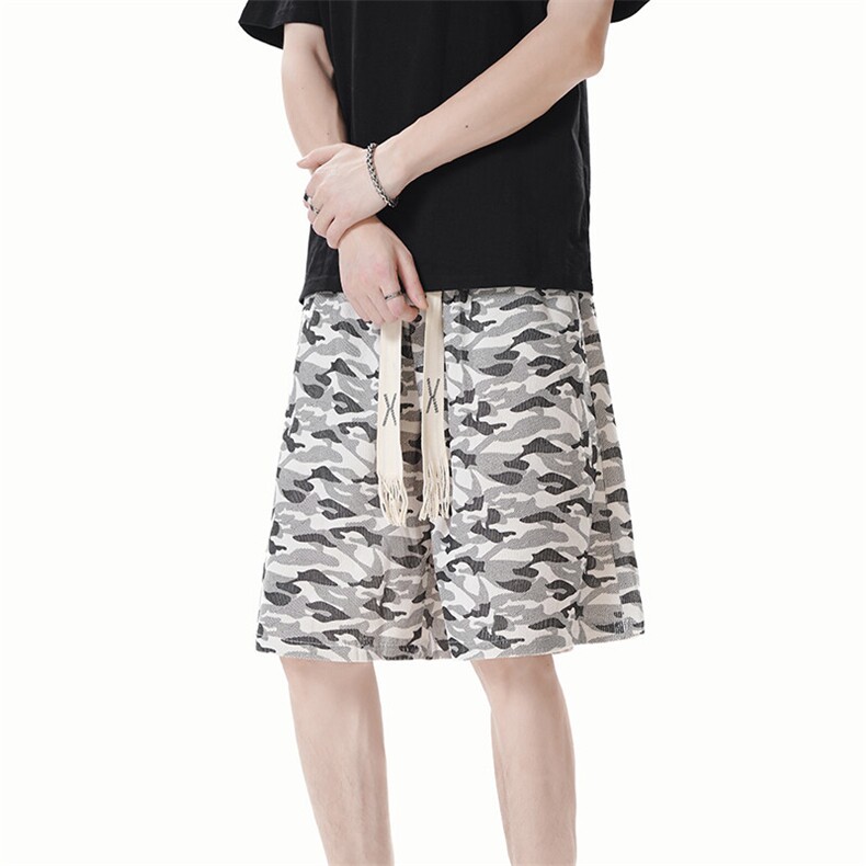 DK50001-P20短裤男女夏季新款休闲冰丝沙滩中裤宽松百搭五分裤,男装牛仔裤,电商A178