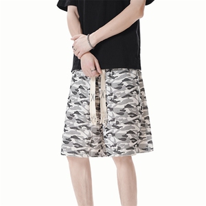 DK50001-P20短裤男女夏季新款休闲冰丝沙滩中裤宽松百搭五分裤