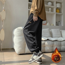 宽松百搭潮牌保暖美式卫裤子K955-特批-32加绒-42，男装休闲裤，星座718-1