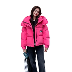 现货新标90白鸭绒短款加厚羽绒服保暖小个子2C220-P395K529，女装羽绒服，2C220