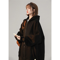 2025秋新抖音得物品质重磅420克男士纯色开衫卫衣WY801P78/控105，男装卫衣，电商A148-1