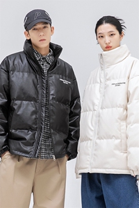 新标90白鸭绒短款羽绒服2024秋冬潮流情侣潮男 A436-9205-P210图片