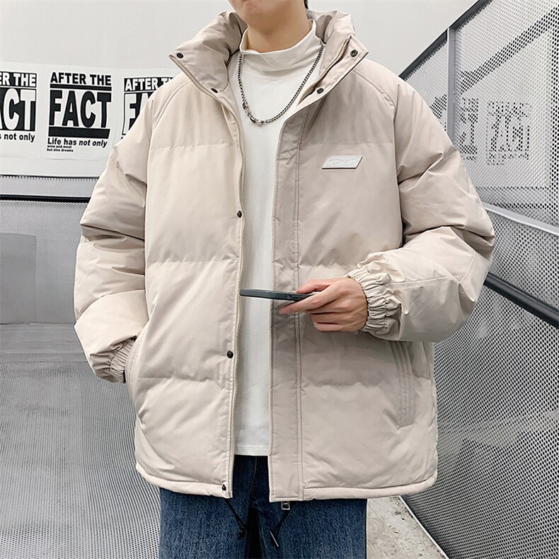 冬季新款加厚大码宽松棉衣潮简约棉服XZ102A-4-5201-P85,男装棉衣,星座211-2