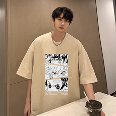 麂皮绒短袖t恤男大码半袖男JD82176-P25，男装T恤，电商A040