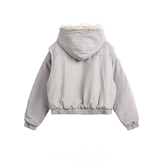 网图慎用冬季棉服座山雕男装痞帅毛领连帽棉衣外套S366-P148，男装棉衣，电商A233-1