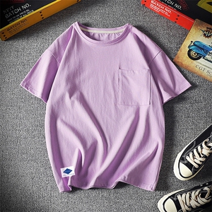 DX24061-P25大口袋百搭短袖t恤男大码半袖体恤上衣服图片