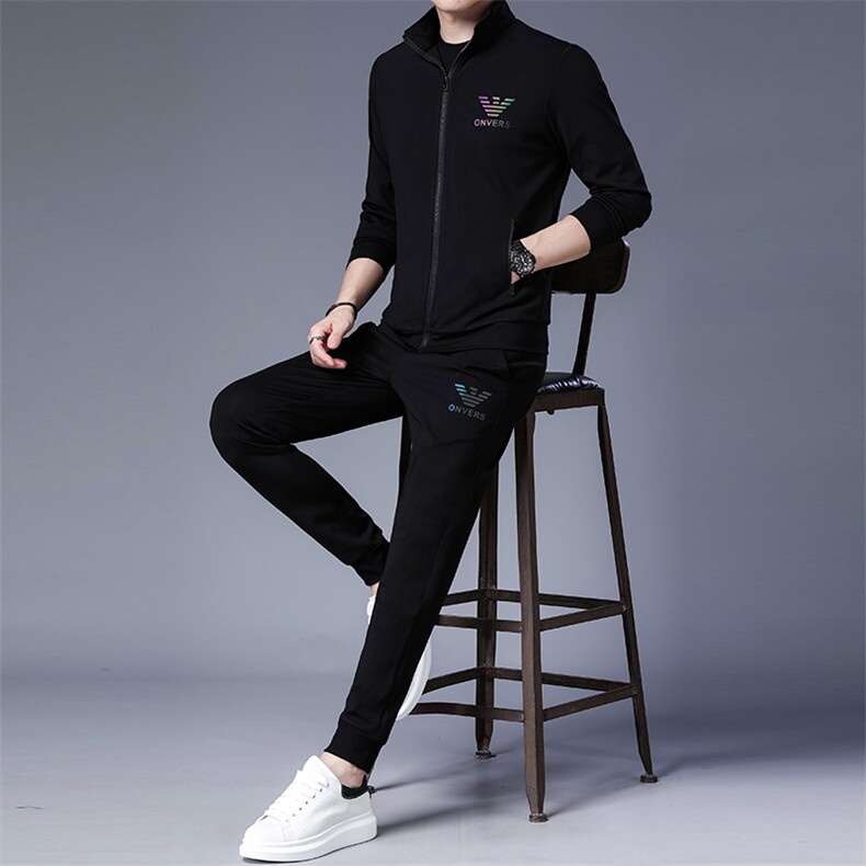 SA8929-3钱塘2020-2新款时尚休闲帅气潮流中青年男士卫衣P240,男装休闲套装,钱塘207-2