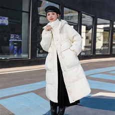 2024冬装新款时尚潮流羽绒服（白鸭绒）充绒量90%，女装羽绒服，曼琳思菲