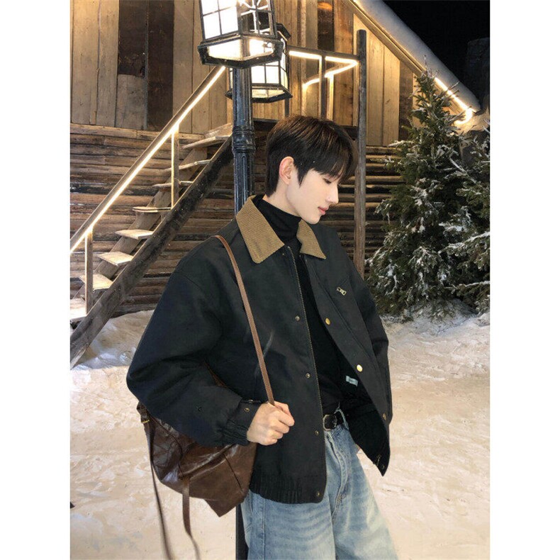 自家图现货拉链皮衣飞行员夹克2025年春季新款男SN146-P85，男装夹克，星座1109-4