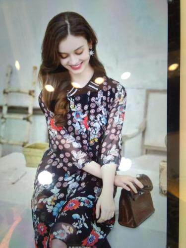 小领子款，女装，雪琦