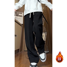 保暖加绒裤可束脚运动裤休闲直筒灯芯绒长裤男D7007-TP4068，男装休闲裤，电商A102
