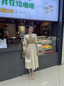 夏季新款连衣裙
款号：22117
尺码：m.l.xl图片