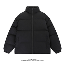 冬季棉服新款D2200-TP45不男女可穿多色可选纯色面包服外套，男装棉衣，电商A102