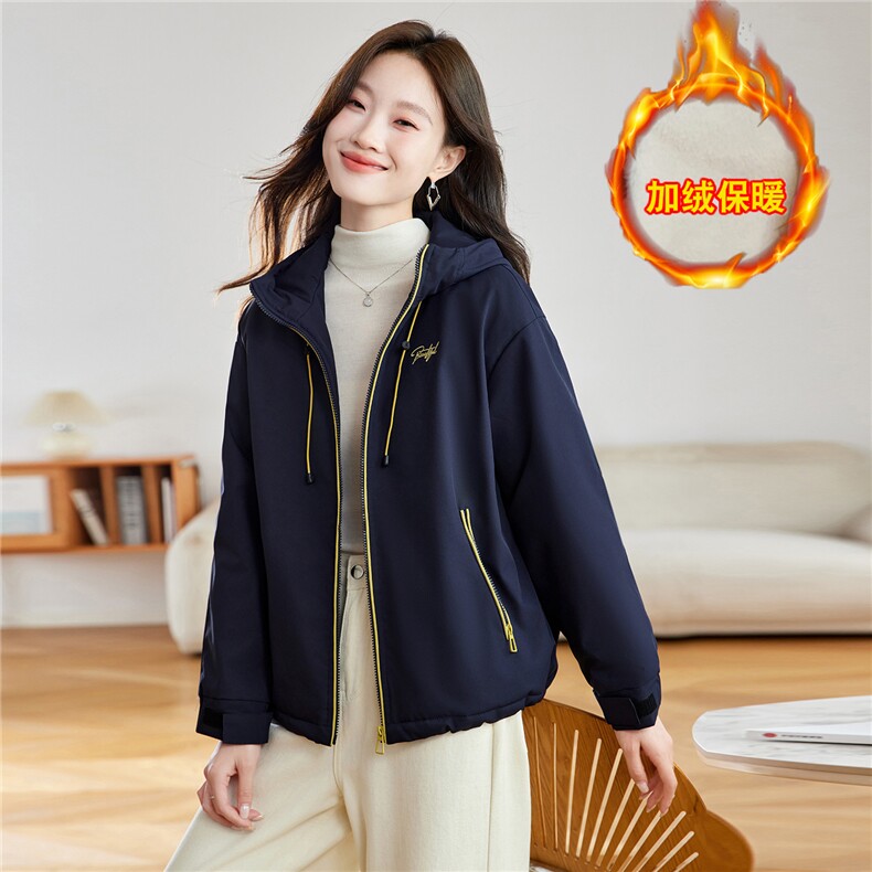 现货！2025冬季新款加绒加厚棉衣女棉服,女装棉衣/棉服,慕咨