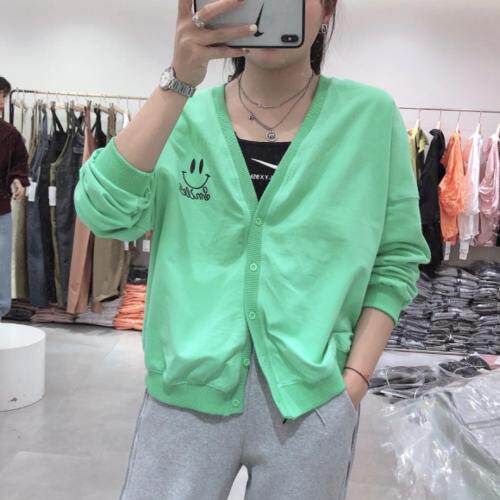 笑脸开衫现货，女装，魅力布梵