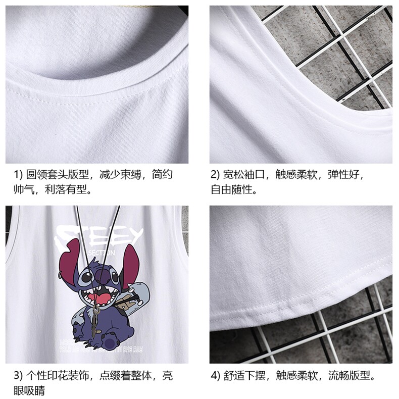 BX25038-P20港风运动汗背心男大码汗衫男无袖T恤男网格挂拍,男装T恤,电商A040A