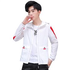 夏季男女户外运动外套班服防风防水情侣款超薄速干防晒衣F918，男装夹克，星座509