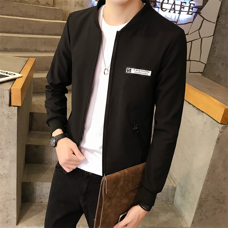 夹克牛仔布收口袖排扣2021年青春流行长袖休闲修身型水洗,男装夹克,电商A441