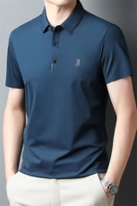 polo衫男士短袖2023夏季薄款潮牌T恤商务休闲翻领半袖上衣，男装T恤，电商B212（原钱塘6029）