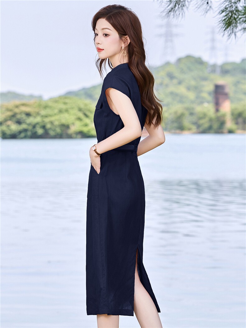 巨好看的连衣裙女2025夏季穿搭新款今年流行爆款气质大方得体裙子,女装连衣裙,朵莱米
