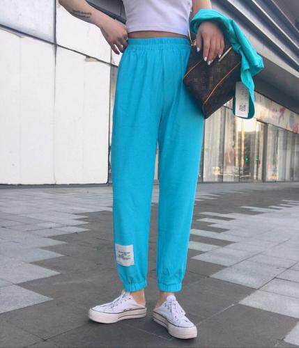 2021彩色卫裤SML，女装休闲裤，尚映