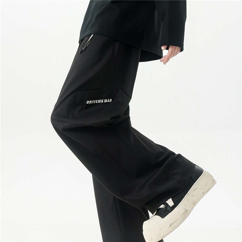 春季美式设计感大口袋男挂件刺绣伞兵工装裤X416B-KL1057-p55限88，男装休闲裤，星座416B