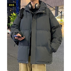 现货高品质美式高街冬季重磅三防加厚羽绒棉衣厚外套面包棉服，男装棉衣，电商A443