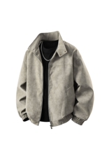 2026春新款得物品质休闲皮夹克飞行服皮衣男防外套PY730-P58，男装夹克，星座1402-3