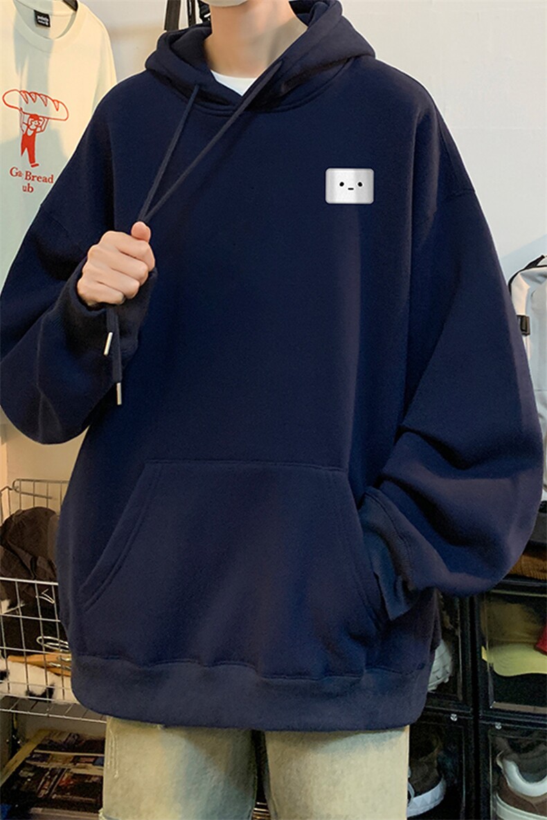 ！连帽圆领卫衣男装港风帽衫男LM117-P35,男装卫衣,电商B367