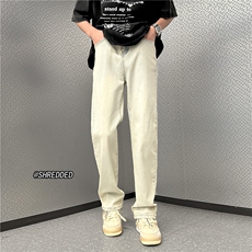 ins潮流男生水洗牛仔裤高街修身小脚裤B315-K23252-P50控68，男装牛仔裤，电商B315