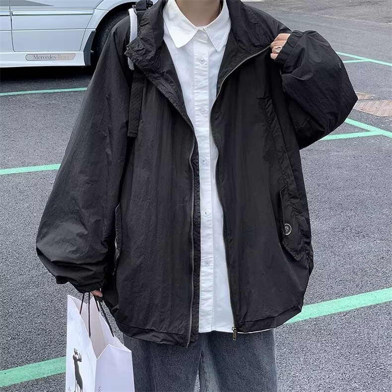 棒球服外套男春秋季韩版潮牌潮流宽松百搭港风学生痞帅夹克YT54,男装夹克,星座1116A-1（原606A）