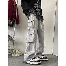 抖音得物品质大口袋百搭休闲裤212-2-DY88-特P55，男装休闲裤，星座808A-1