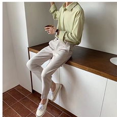 C129-P25气质时尚潮流青春流行衬衫夏季做旧男标准新款，男装衬衫，电商B323A