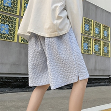 2026夏季新款压花开衩短裤XZ604-KG29-P30控39，男装牛仔裤，星座604