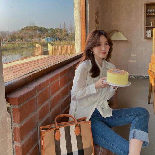 现货韩版天丝衬衫，女装衬衫，阿M