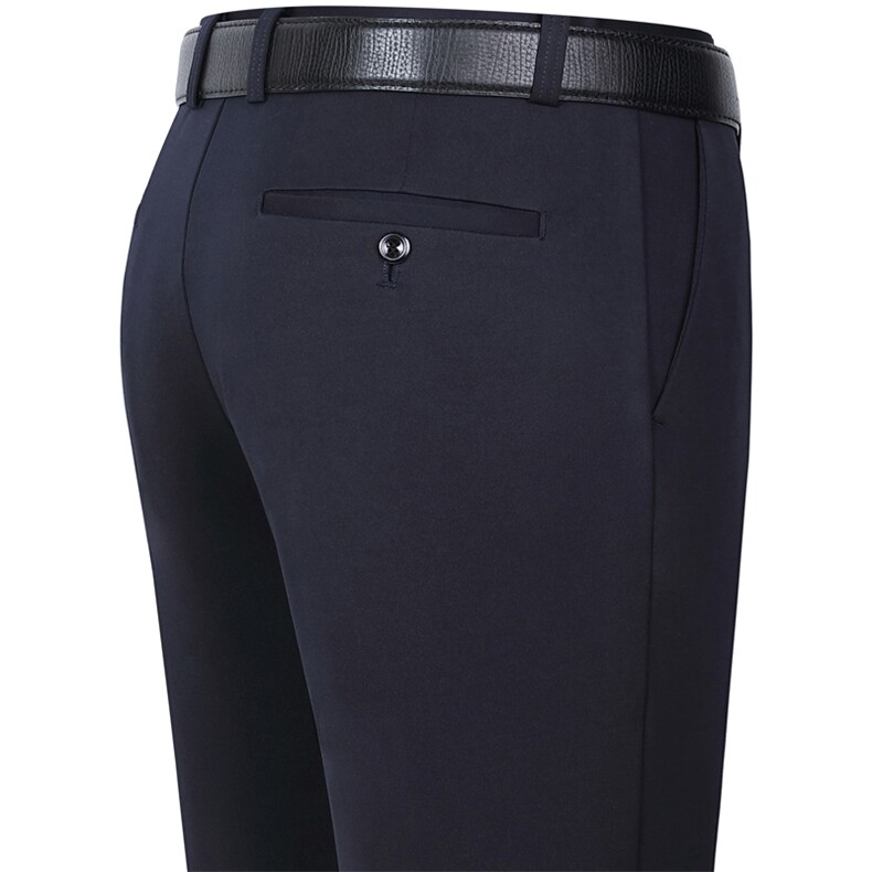 穿300斤特大码胖子裤爸爸休闲裤男直筒高腰免烫K205，男装西裤，星座613B