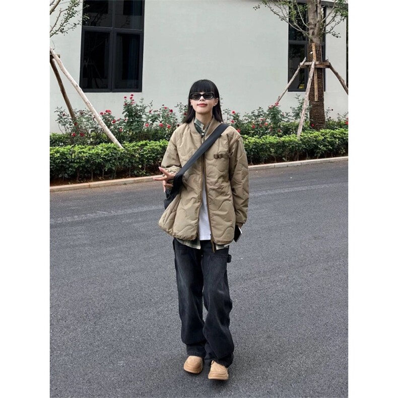 女风美式复古夹棉棒球服棉衣外套ZM0108-P85,男装棉衣,星座313A(原308A-2)