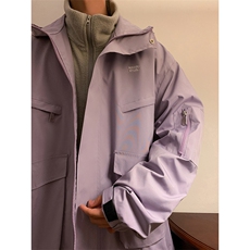 三合一冲锋衣男棉衣宽松加厚加绒棉服潮棉袄子A266-SH80191-P90，男装棉衣，电商A266