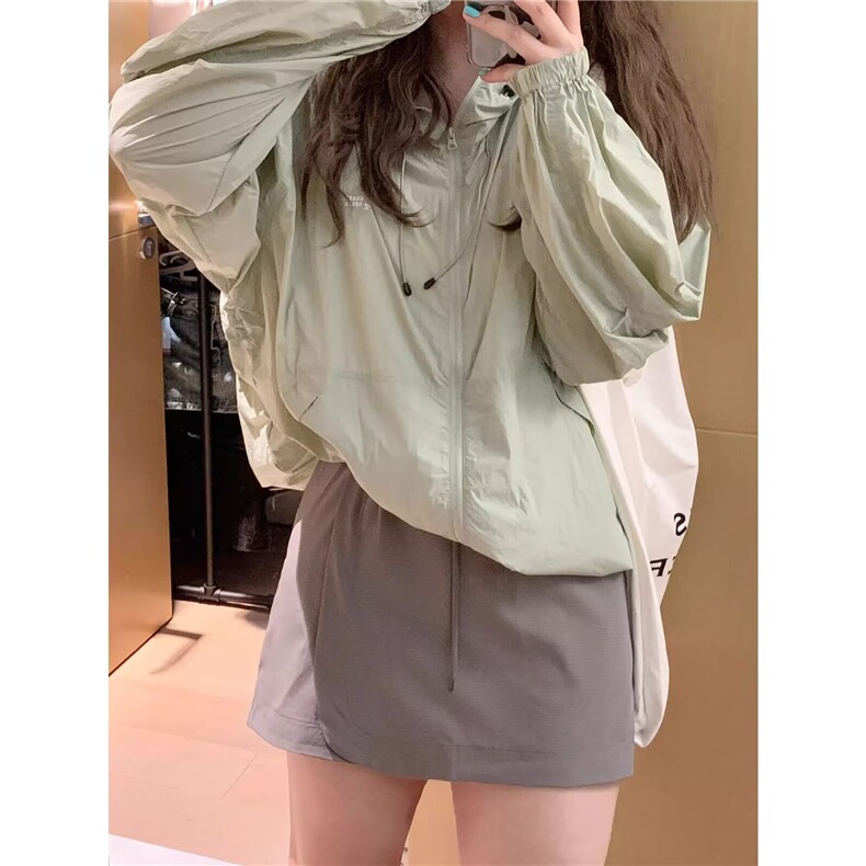 新款夏天好看防晒衣外套女夏季2025透气户外山系运动冲锋衣防晒服,男装夹克,星座506A
