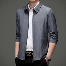 ANj2131钱塘2020-3秋季新款休闲时尚男士夹克外套高品质P140，男装夹克，钱塘207-3