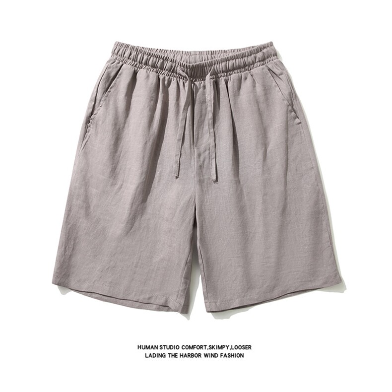 风亚麻五分短裤006-P40,男装休闲裤,星座816-2（原B366-1）