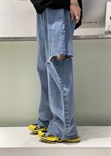 夏季新款牛仔裤，女装牛仔裤，HV7ING