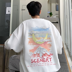 ！2023秋冬新款男士华夫格圆领卫衣潮流学生长袖HWY65P30，男装卫衣，电商B220