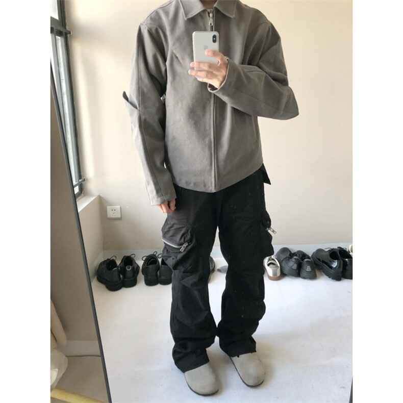 【有货】哈林顿夹克男款高级感痞帅cleanfit短款外套H108CC-特P65,男装夹克,星座1007（原301D）