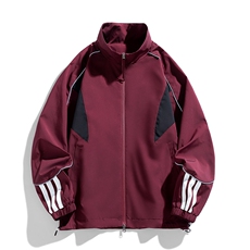 春季新款中性风三防户外夹克男立领冲锋衣外套DSA157B-JK1563-P65，男装夹克，电商A157B