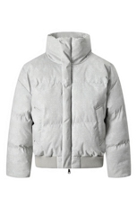 复古做旧冬装立领棉服男女棉衣外套光板面包服高街HZ8819-P88，男装棉衣，星座610B-1