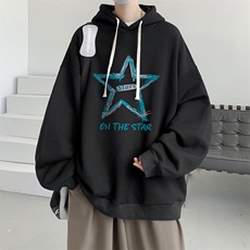 连帽卫衣男大码运动服帽衫外套WY2341-P35，男装卫衣，电商A040